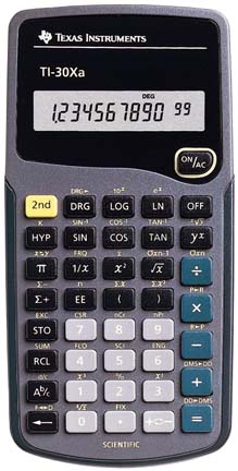 TI-30XA - Texas Instruments 10 Digit Scientific Calculator (6)