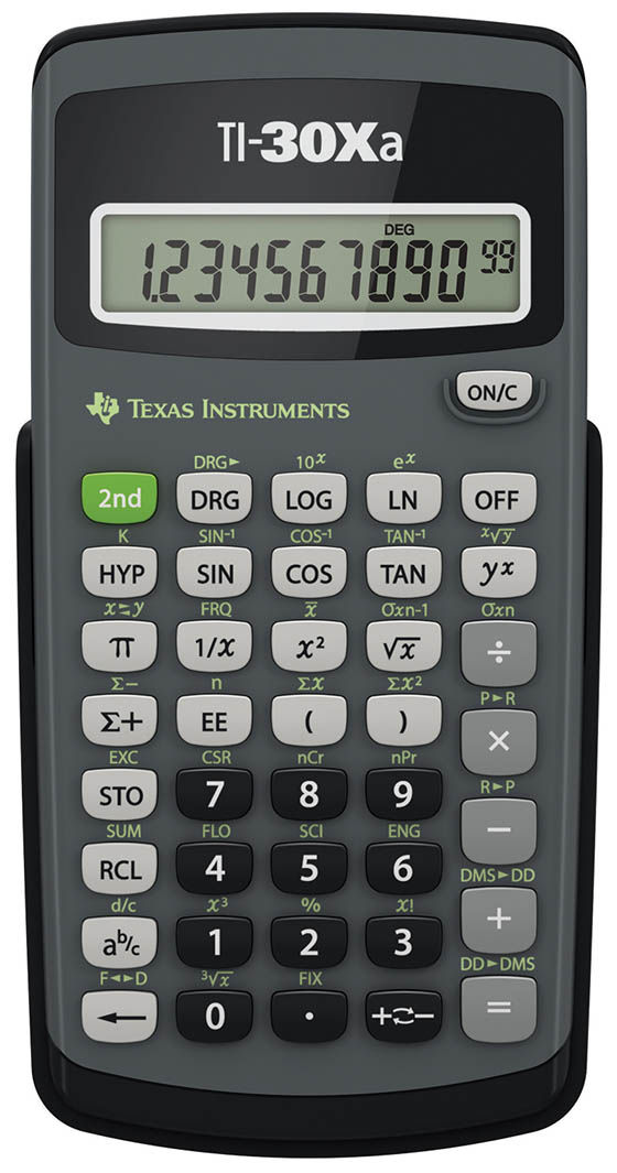TI-30XA - Texas Instruments 10-digit Scientific Calculator (6)
