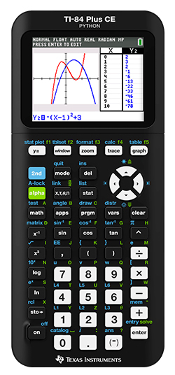 TI-84PLUS CE - TI-84Plus CE with Python Graphing Calculator (3)