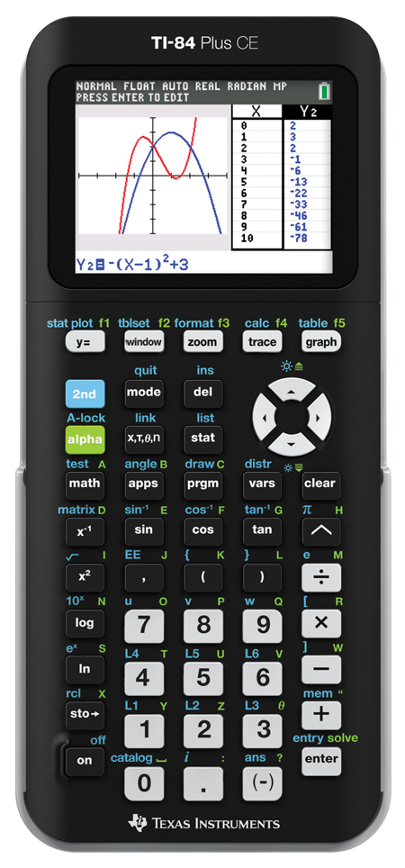 TI-84PLUS CE - Texas Instruments TI-84Plus CE Graphing Calculator (3)